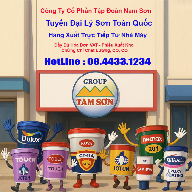 Dịch Vụ Sơn Nhà Trọn Gói - Tìm Đại Lý Phân Phối Sơn Nước
