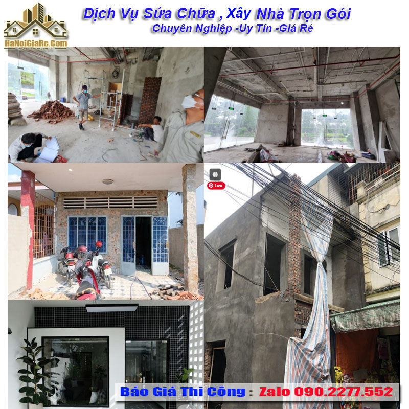 Sửa nhà trọn gói - xây nhà trọn gói