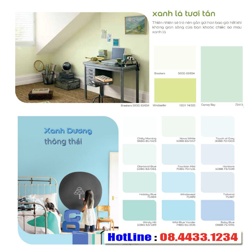 Màu Sơn Nhà Đẹp - Dịch Vụ Sơn Nhà Trọn Gói