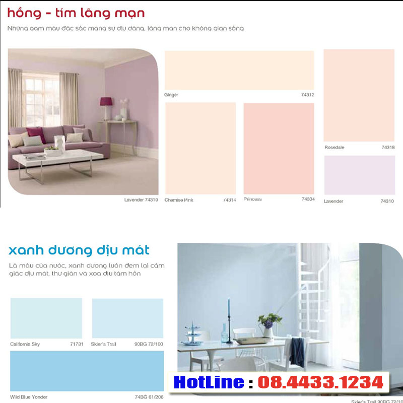 Màu Sơn Nhà Đẹp - Dịch Vụ Sơn Nhà Trọn Gói